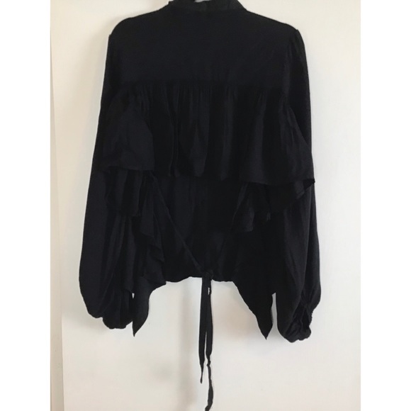 MUSTARD SEED Boho Tie back blouse - Picture 3 of 4